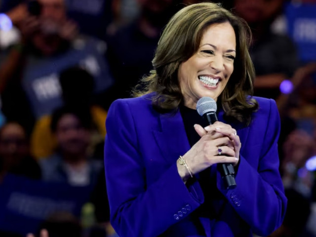 us vice president and democratic presidential candidate kamala harris speaks at a campaign rally in milwaukee wisconsin u s august 20 2024 photo reuters